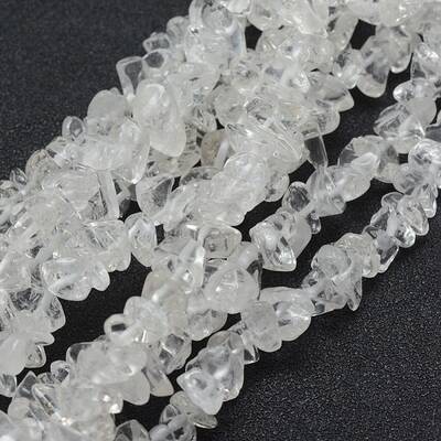 Natural Quartz Crystal Beads Strands