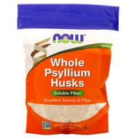 NOW Foods Whole Psyllium Husks, 16 oz (454 g)