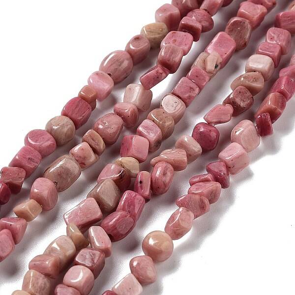 Natural Rhodochrosite Beads Strands