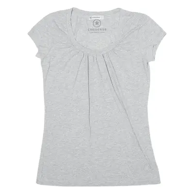 CONVERSE T-Shirt Grey Short Sleeve Girls L