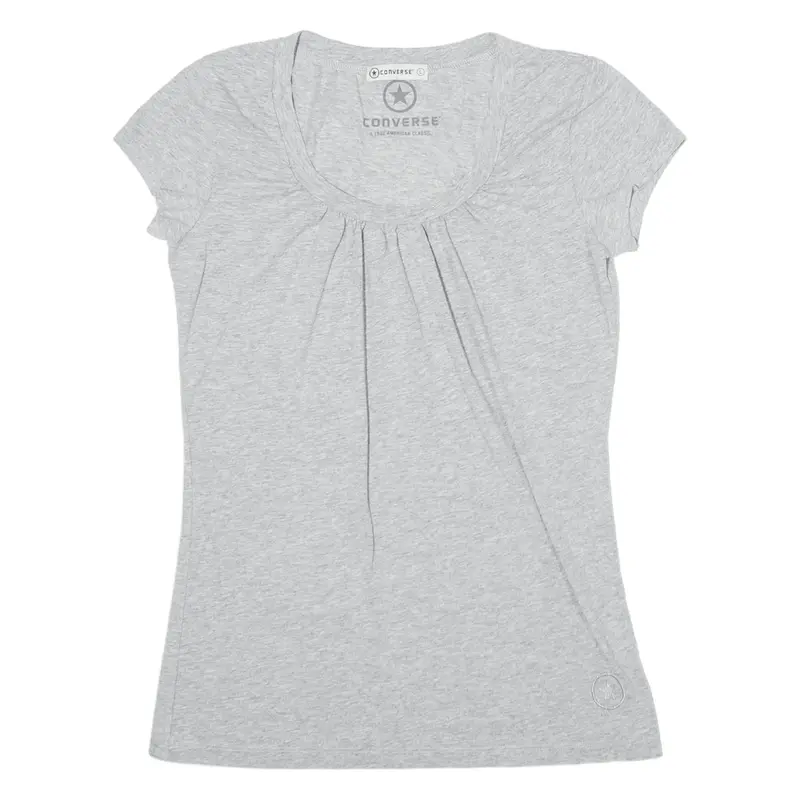 CONVERSE T-Shirt Grey Short Sleeve Girls L