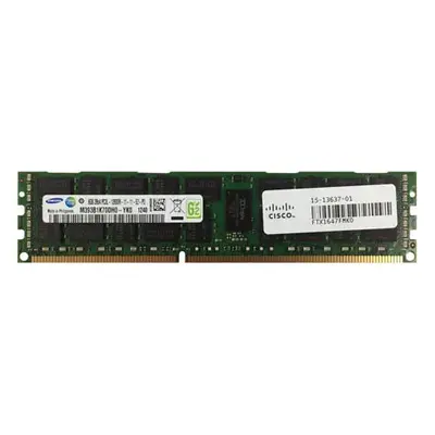 Cisco 15-13637-01 | 8GB DDR3-1600MHz PC3-12800 ECC Registered RDIMM CL11 2Rx4 1.35V 240-Pin Memory Module