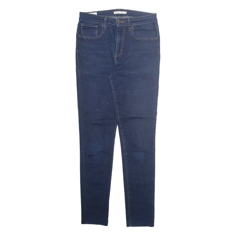 LEVI'S 721 High Rise BIG E Womens Jeans Blue Regular Skinny W30 L31