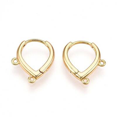 Brass Hoop Earring Finding