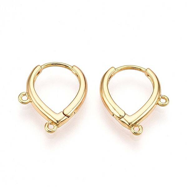 Brass Hoop Earring Finding