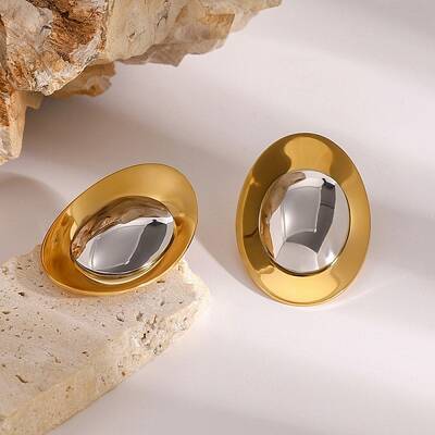 304 Stainless Steel Stud Earrings