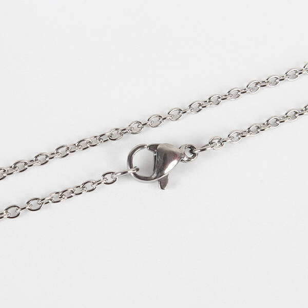 Non-Tarnish 304 Stainless Steel Cable Chain for Necklace Making