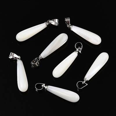 Natural Trochid Shell/Trochus Pendants