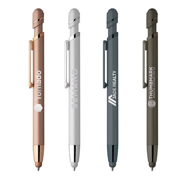 100 Custom Atlantic Softy Monochrome Metallic w/ Stylus - Laser - ...