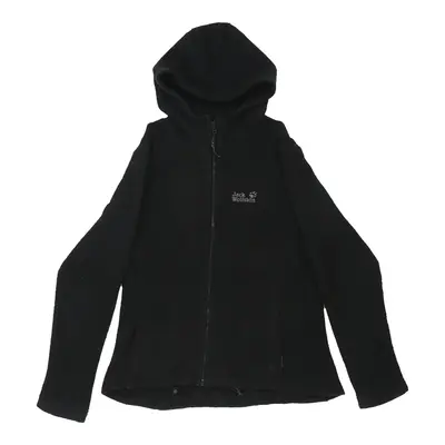 Vintage Jack Wolfskin Fleece - Medium Black Polyester