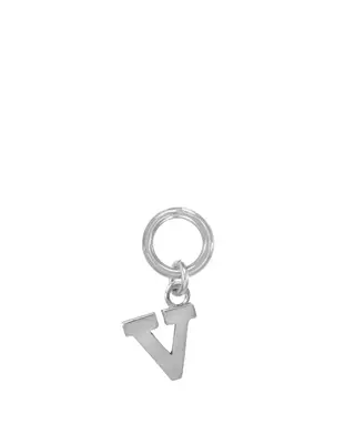 One Love Initial Charms | Metal Color: Silver | Style: V