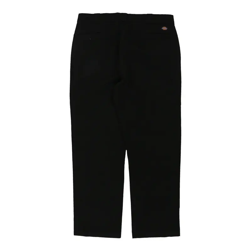 Dickies Trousers - 39W 32L Black Cotton Blend