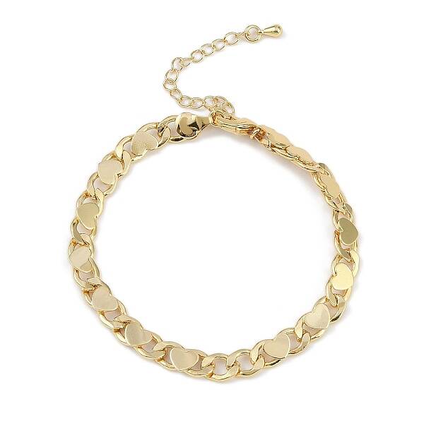 Rack Plating Brass Bracelets for Women