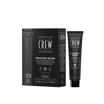 American Crew Precision Blend hair color 3x40 ml dark 2-3