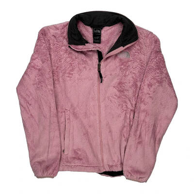 The North Face Fleece Jacket - Medium Pink Polyester