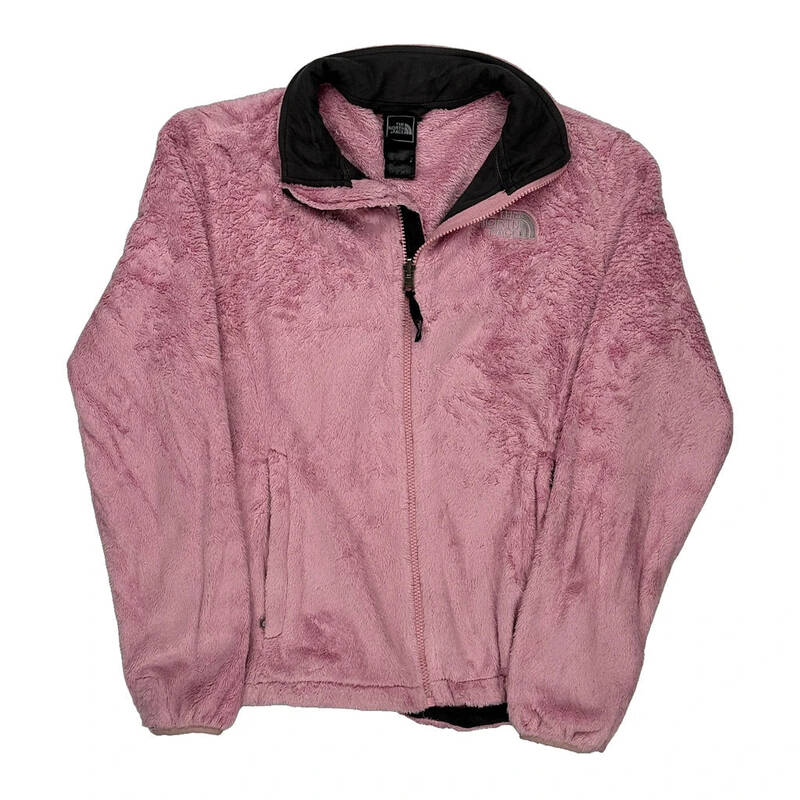The North Face Fleece Jacket - Medium Pink Polyester
