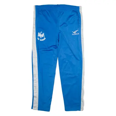 LEGEA Mens Track Pants Blue Straight L W38 L31