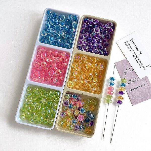 Transparent Acrylic Beads