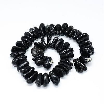 Natural Tektite Bead Strands