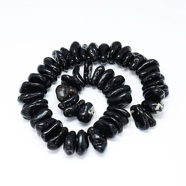 Natural Tektite Bead Strands