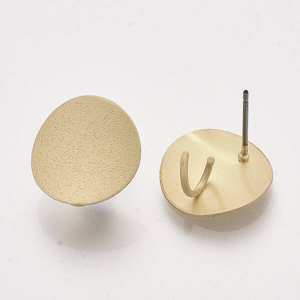 Iron Stud Earring Findings