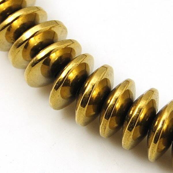 Non-magnetic Synthetic Hematite Beads Strands