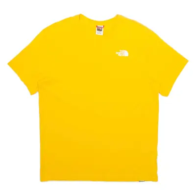 THE NORTH FACE Mens T-Shirt Yellow L