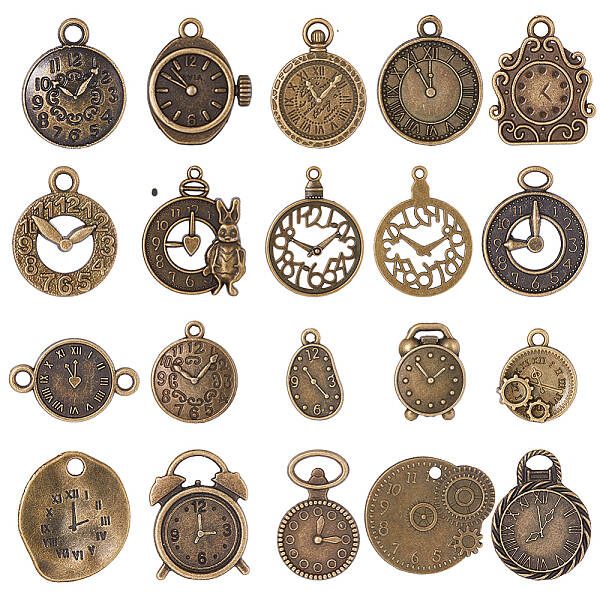 2 Sets Tibetan Style Alloy Pendants