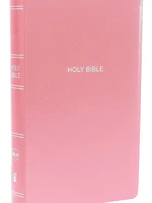 Pink bible NKJV, Gift and Award Bible, Leather-Look, Pink, Red Letter, Comfort Print: Holy Bible, New King James Version
