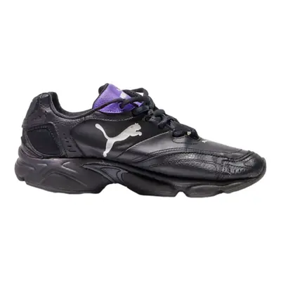 PUMA Sneaker Trainers Black Leather Womens UK 6