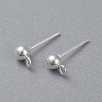 304 Stainless Steel Stud Earring Findings
