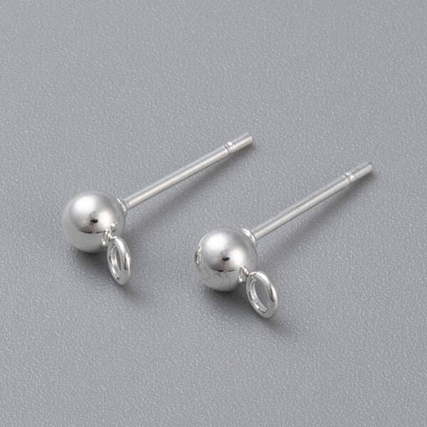 304 Stainless Steel Stud Earring Findings
