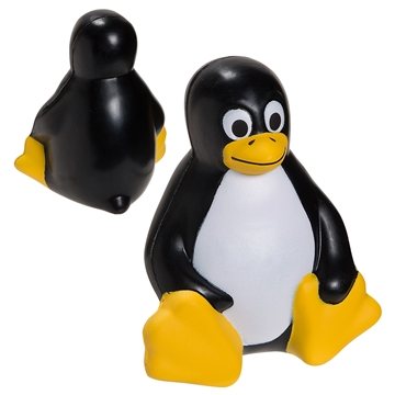 100 Promotional Sitting Penguin - Stress Reliever - Polyurethane