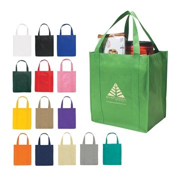 150 Customized Non-Woven Shopper Tote Bag - Water-Resistant & ...