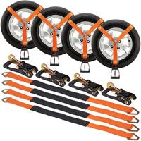 VEVOR Ratchet Tie Down Straps 4-Pack Kit, 2\
