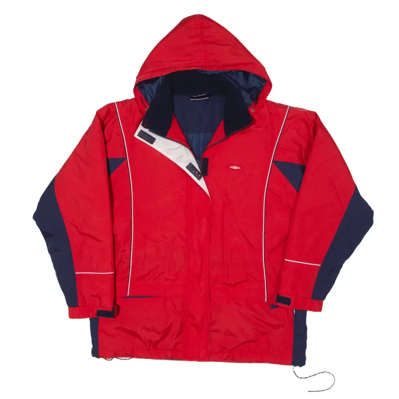 UMBRO Insulated Sports Coat Red Mens L