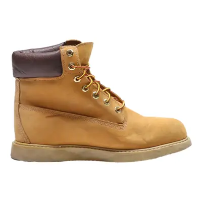 TIMBERLAND Lace-Up Boots Brown Leather Mens UK 7.5