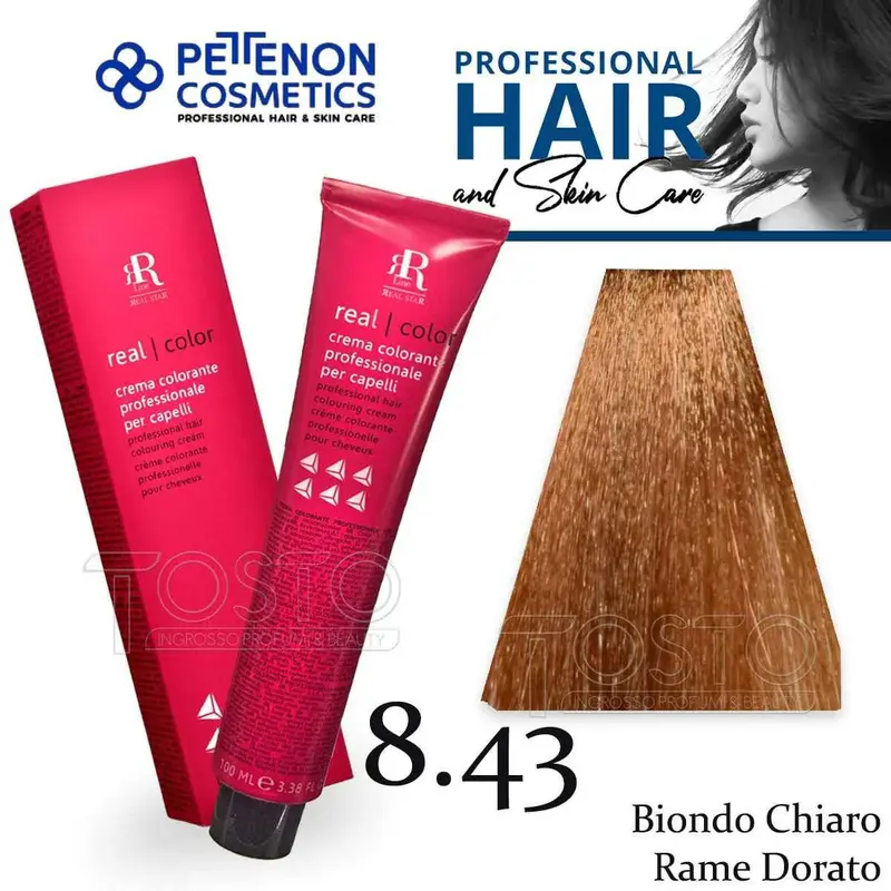Pettenon Rr Line Tintura Crema Colore 100 Ml 8.43
