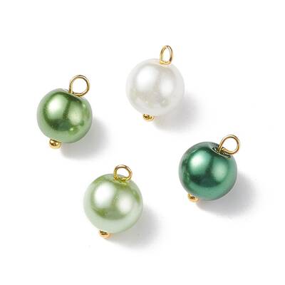 Glass Pearl Pendants