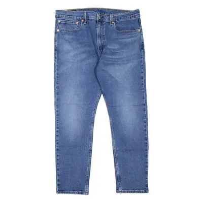 LEVI'S 512 Jeans Mens Blue Slim Tapered Stone Wash W36 L27