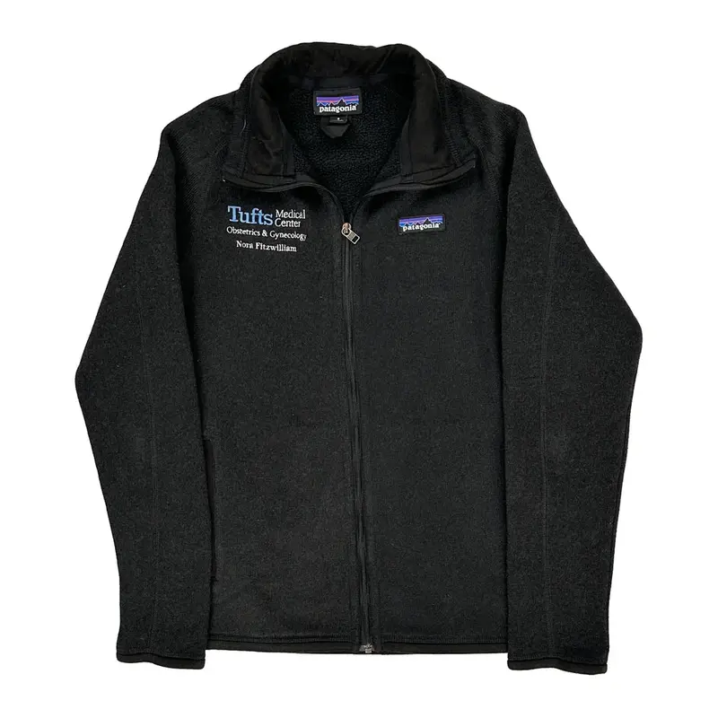 Tufts Medical Center Patagonia Fleece - Small Black Polyester | Size: small
