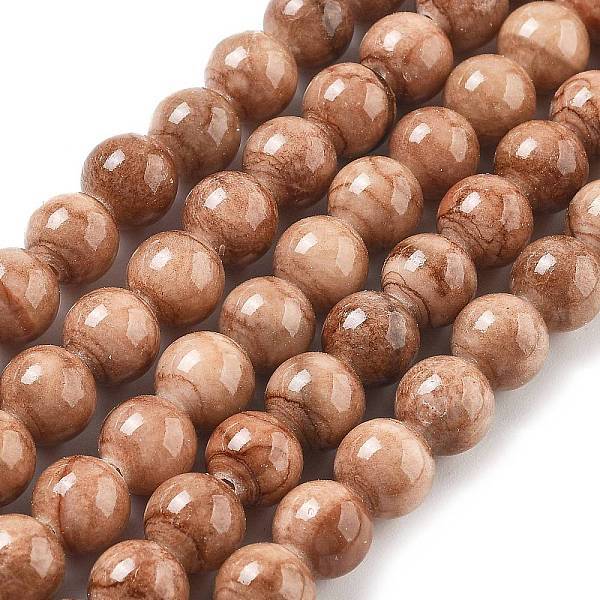 Natural Persian Jade Beads Strands