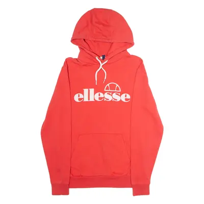 ELLESSE Womens Red Hoodie UK 10