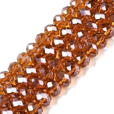 Electroplate Glass Beads Strands