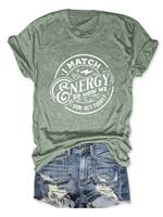 Women's Letter Graphic Print Round Neck Tee, Fashion Casual Style Short Sleeve T-shirt for Daily Wear, T Shirts for Women, La...