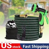 25/50/75/100FT Expandable Garden Hose, Water Pipe With 10-Function Nozzle, Additional Strength 3750d, Durable Flexible Water ...