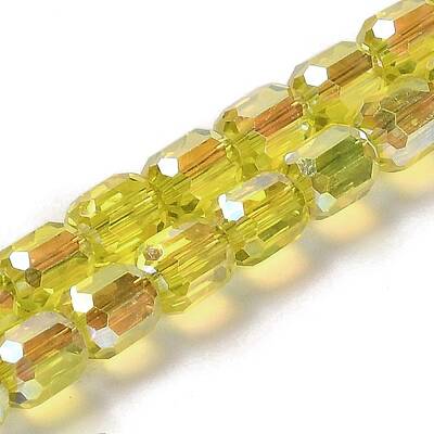 Electroplate Glass Beads Strands