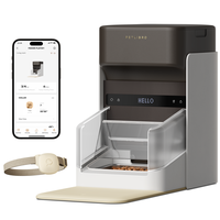 PETLIBRO RFID Automatic Cat Feeder,5G Wi-Fi pet feeder with 3L capacity, app control, and collar tag sensor for 1-10 programm...