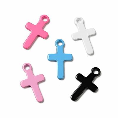 Spray Painted 201 Stainless Steel Pendants