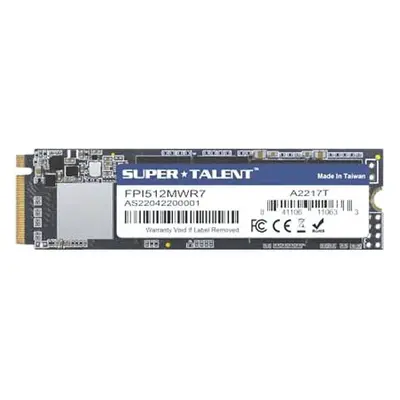 FPI512MWR7 Super Talent EX Series 512GB PCI Express NVMe 3.0 x4 M.2 Solid State Drive